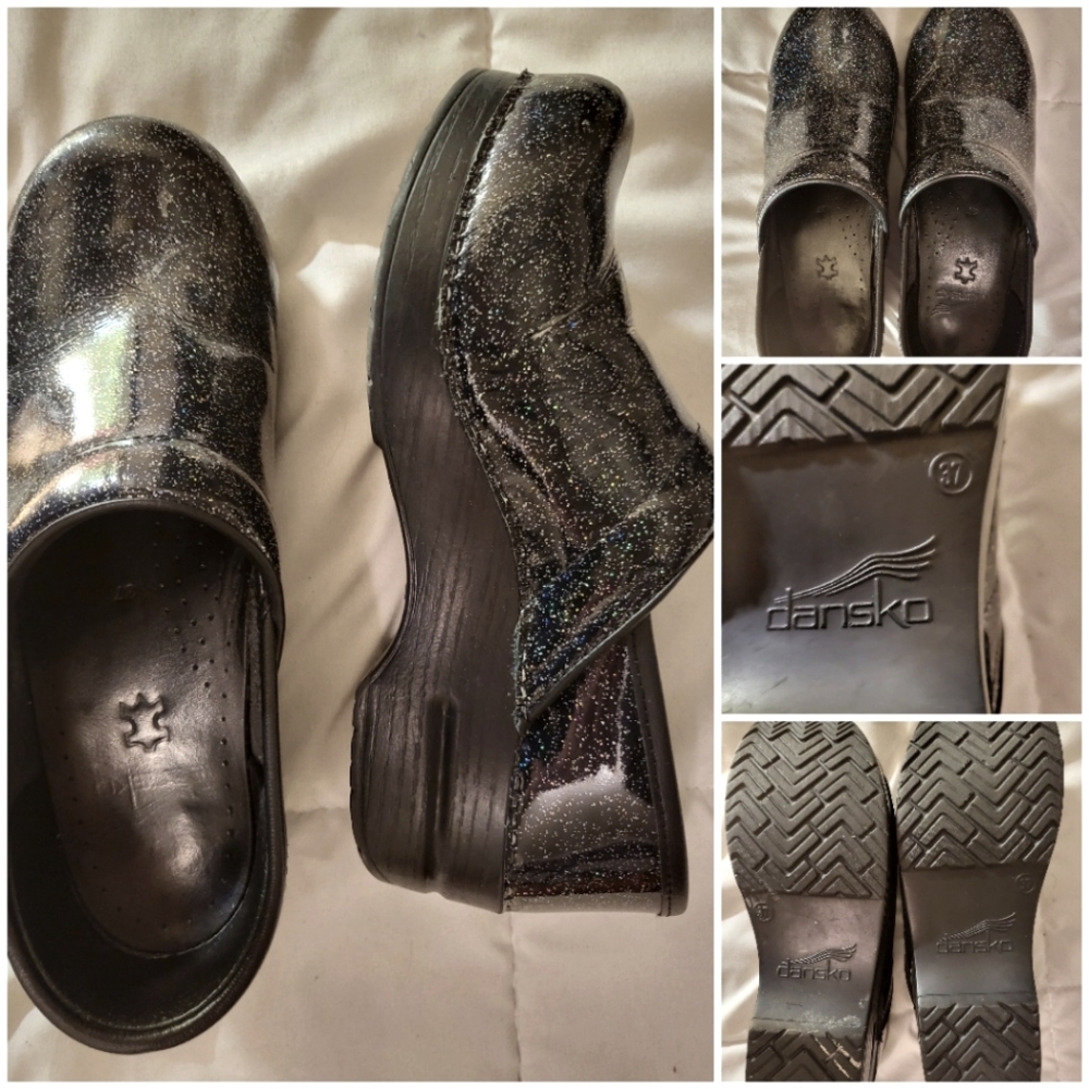 Womens size 37 Dansko clogs